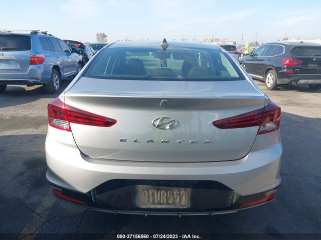 2020 HYUNDAI ELANTRA VALUE EDITION VIN: 5NPD84LF9LH631743