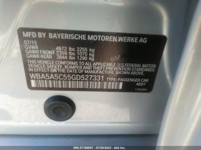 WBA5A5C55GD527331 BMW 5 Series 528i