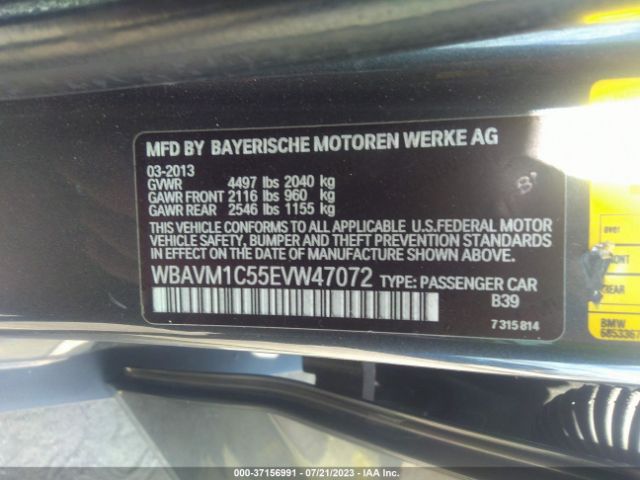 WBAVM1C55EVW47072 BMW X1 Sdrive28i
