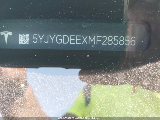 5YJYGDEEXMF285856 Tesla Model Y Long Range