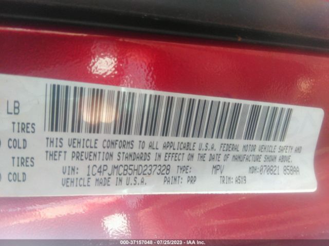 1C4PJMCB5HD237328 Jeep Cherokee Latitude