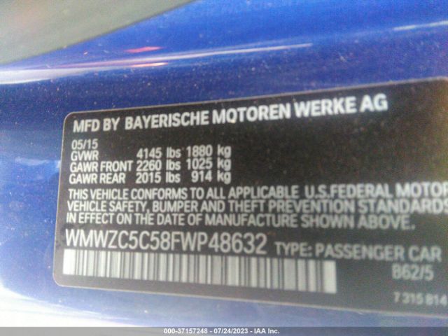 WMWZC5C58FWP48632 Mini Cooper Countryman S