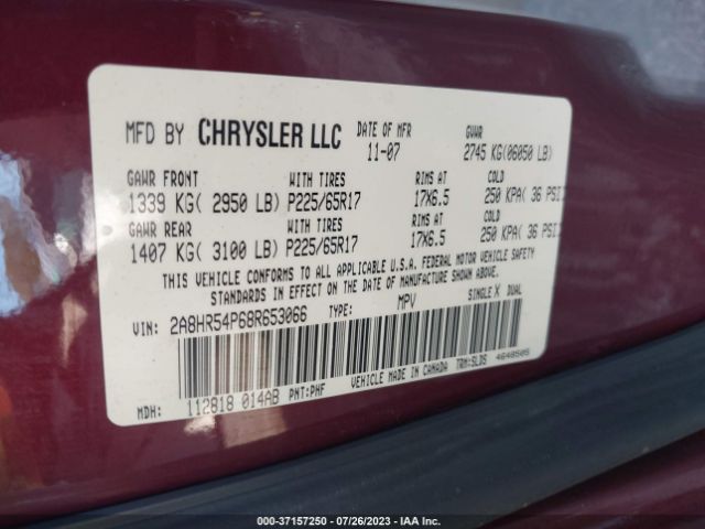 2C4RDGCG6HR605428 Dodge Grand Caravan Sxt