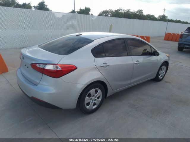KNAFX4A63F5364258 KIA FORTE LX