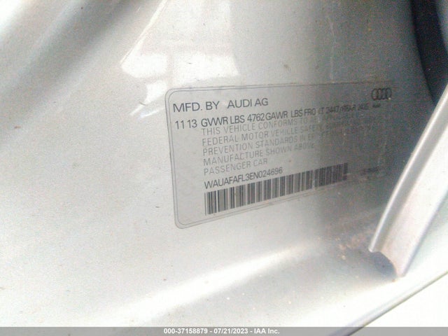 WAUAFAFL3EN024696 Audi A4 PREMIUM
