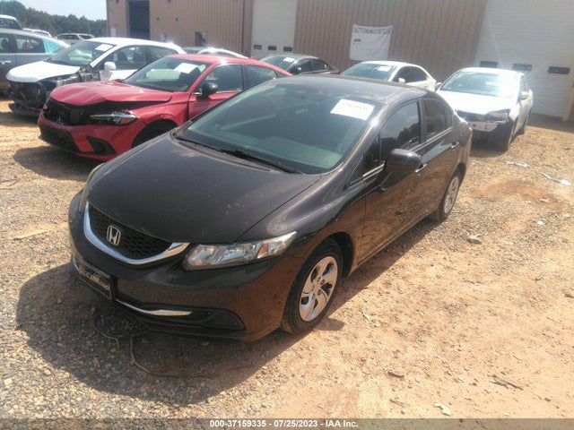 Honda Civic Sedan Lx 2014 2HGFB2F5XEH524246 Image 2