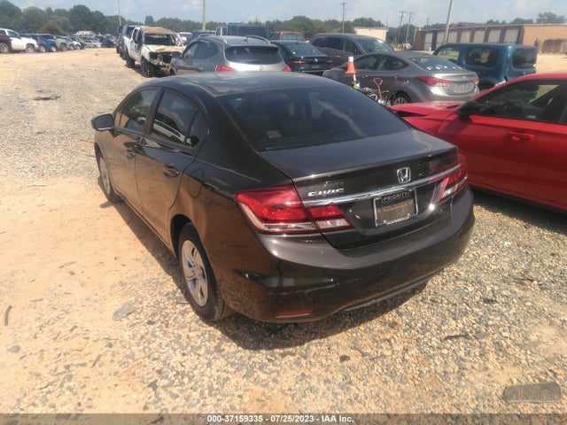 Honda Civic Sedan Lx 2014 2HGFB2F5XEH524246 Image 3