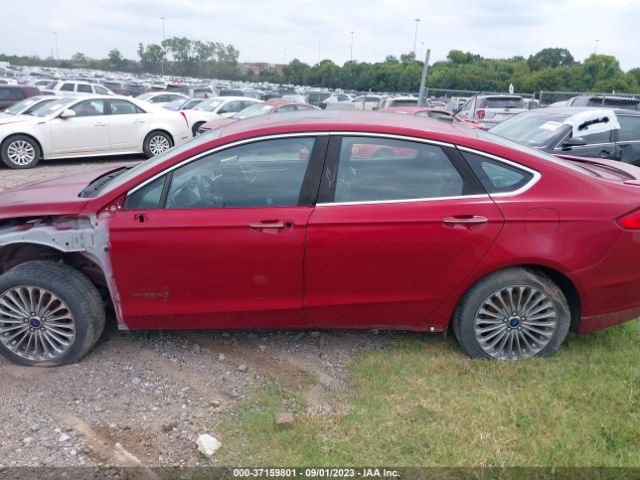3FA6P0RU6ER386304 Ford Fusion Titanium Hybrid