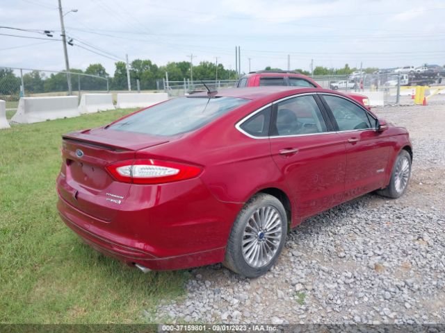3FA6P0RU6ER386304 Ford Fusion Titanium Hybrid