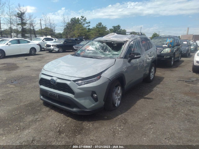 2021 TOYOTA RAV4 HYBRID XLE VIN: 2T3RWRFVXMW108737