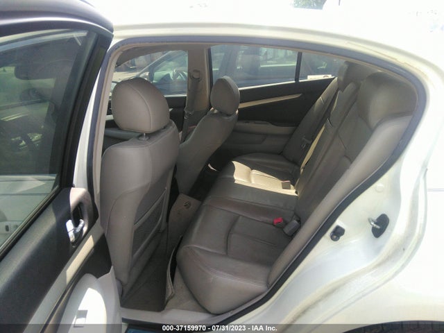 2008 INFINITI G35 SEDAN JOURNEY VIN: JNKBV61E98M202409