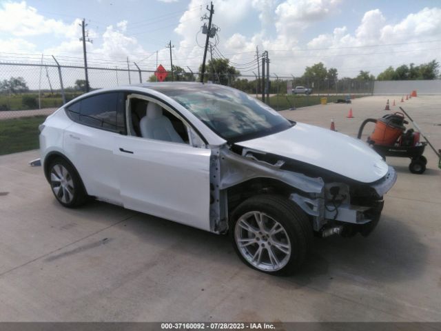 2021 Tesla Model Y Long Range მანქანა იყიდება აუქციონზე, vin: 5YJYGDEE3MF090052, აუქციონის ნომერი: 37160092