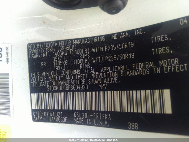 Toyota SIENNA SE 2015 5TDXK3DC8FS604920 Image 14