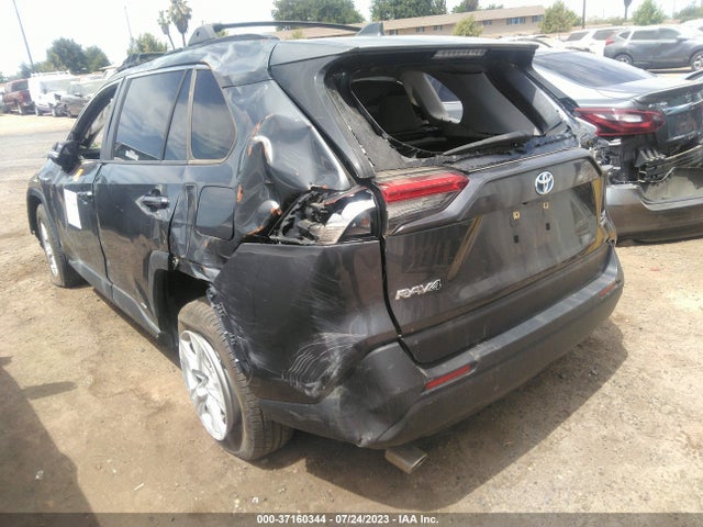 2019 TOYOTA RAV4 HYBRID XLE VIN: JTMRWRFV8KD027715