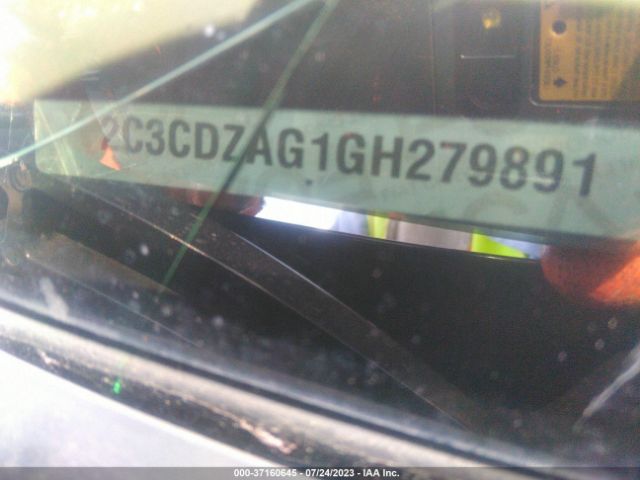 2C3CDZAG1GH279891 Dodge Challenger Sxt Plus