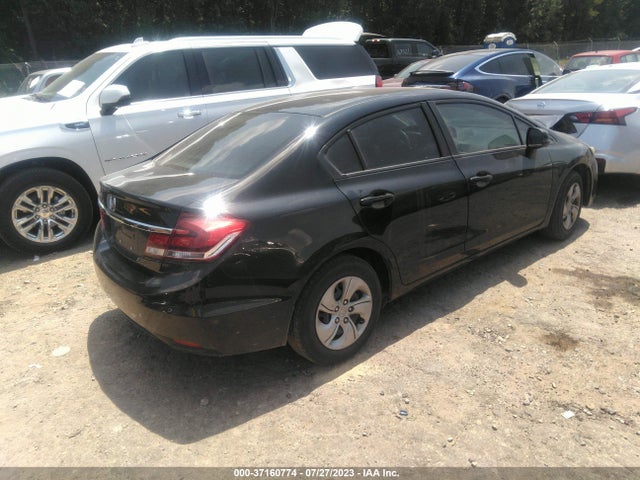 Honda Civic Sedan Lx 2014 19XFB2F57EE084707 Image 4