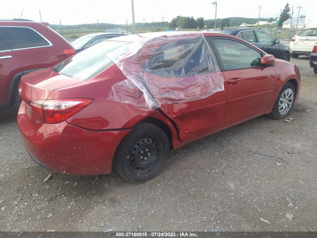 2017 TOYOTA COROLLA LE VIN: 2T1BURHE5HC746897
