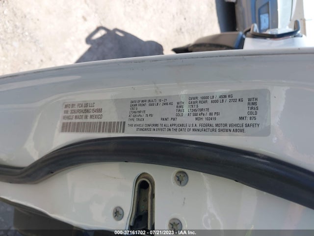 RAM 2500 Tradesman 2022 3C6UR5HJ5NG154988 Image 15