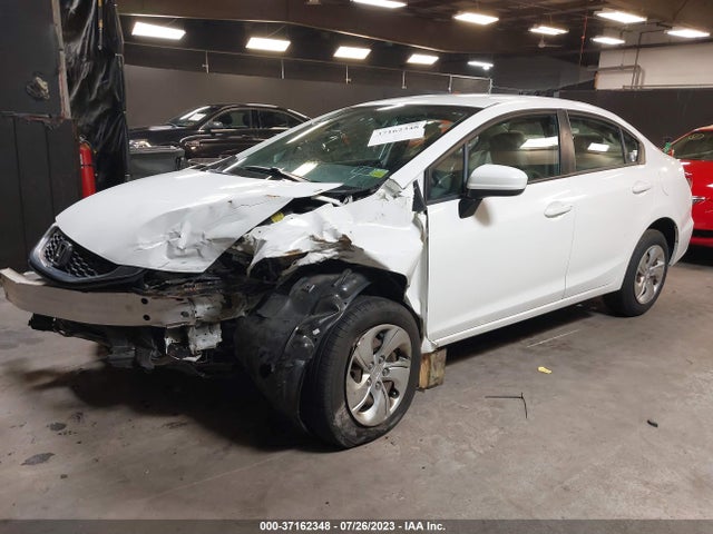 Honda Civic Sedan Lx 2014 2HGFB2F59EH514694 Image 2