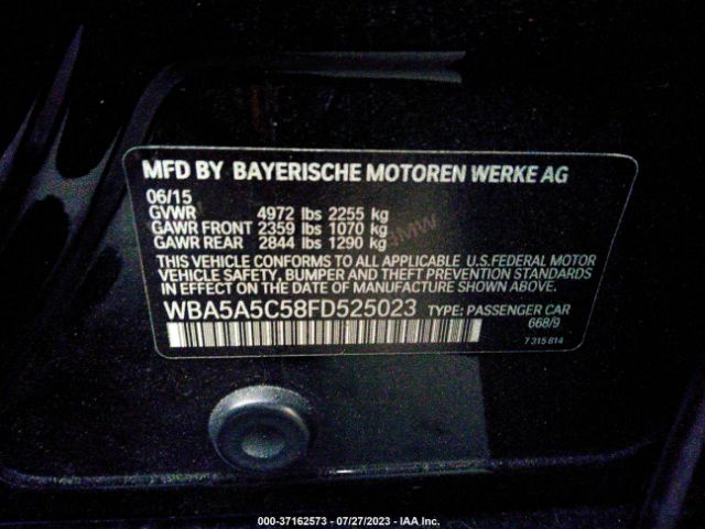 WBA5A5C58FD525023 BMW 5 Series 528i