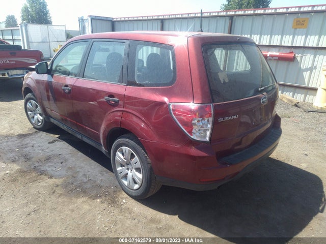 2009 SUBARU FORESTER X VIN: JF2SH61609G795046
