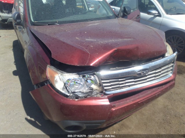 2009 SUBARU FORESTER X VIN: JF2SH61609G795046