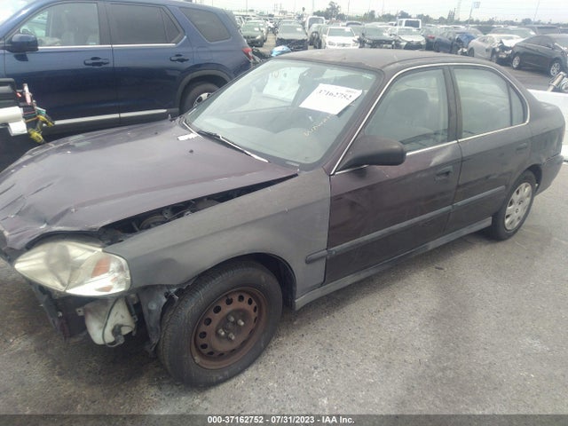 2000 HONDA CIVIC LX VIN: 2HGEJ6676YH501090