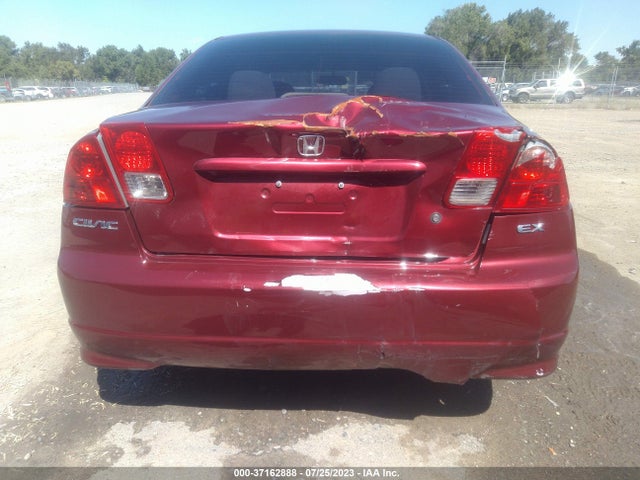 2005 HONDA CIVIC SDN EX VIN: 2HGES26775H531894