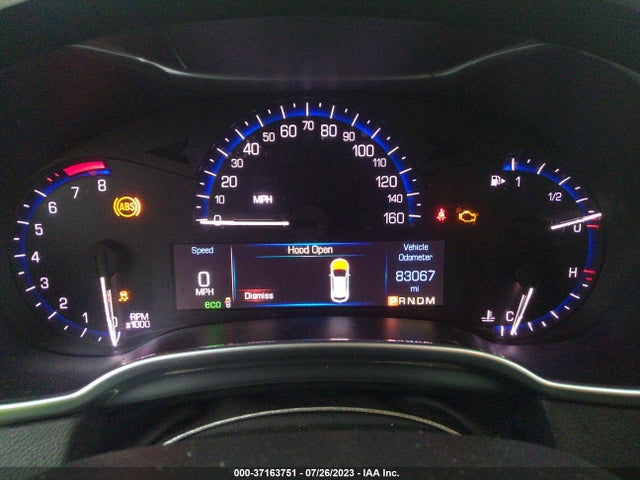 3GYFNBE38GS583747 Cadillac Srx Luxury Collection