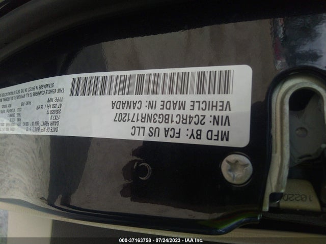 2C4RC1BG3NR171207 Chrysler Pacifica Touring L