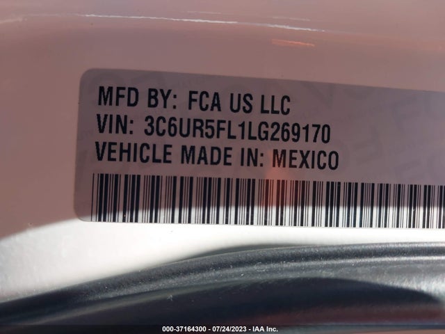 3C6UR5FL1LG269170 RAM 2500 Laramie