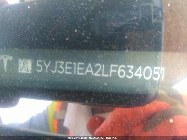 Tesla Model 3 Standard Range 2020 5YJ3E1EA2LF634051 Image 9