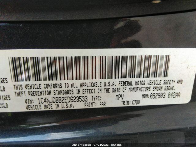 1C4NJDBB2ED623533 Jeep Compass Sport