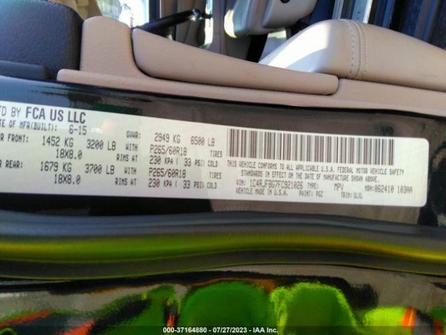 1C4RJFBG7FC921026 Jeep Grand Cherokee Limited