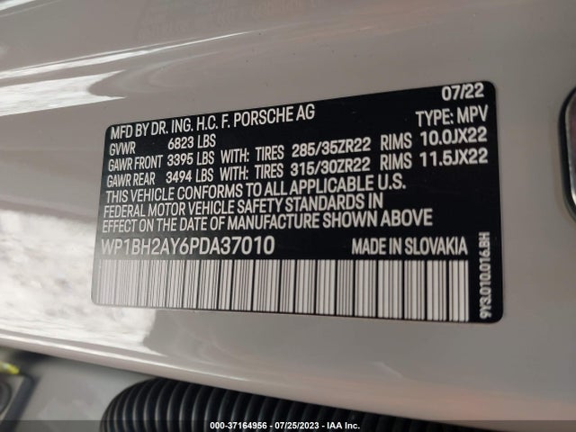 Porsche Cayenne Turbo S E-hybrid 2023 WP1BH2AY6PDA37010 Image 9