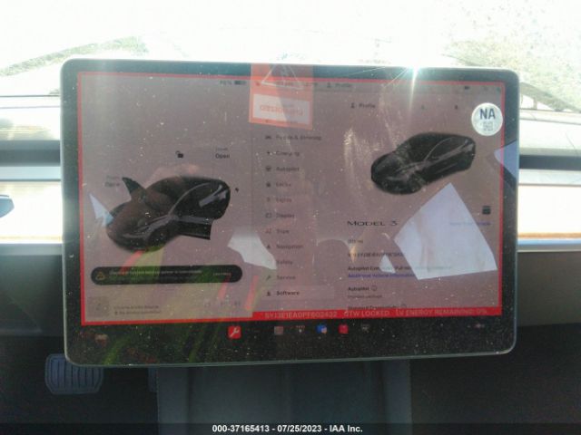 5YJ3E1EA0PF602432 Tesla MODEL 3