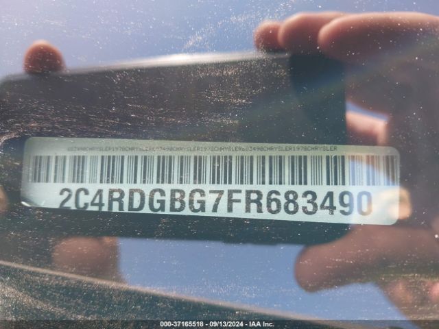 2C4RDGBG7FR683490 Dodge Grand Caravan Avp/se