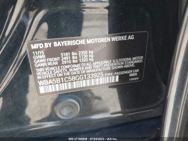 WBA5B1C58GG133925 BMW 5 Series 535i