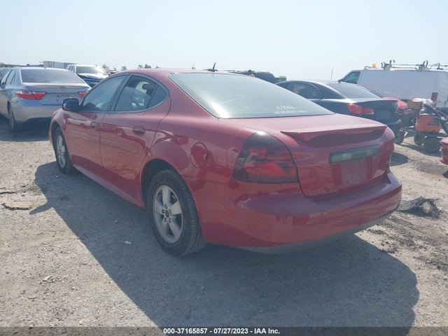 2006 PONTIAC GRAND PRIX VIN: 2G2WP552861260998
