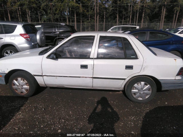 1991 PLYMOUTH SUNDANCE VIN: 1P3XP48D4MN623705