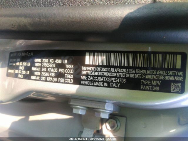 ZACCJBATXGPE24708 Jeep Renegade Sport