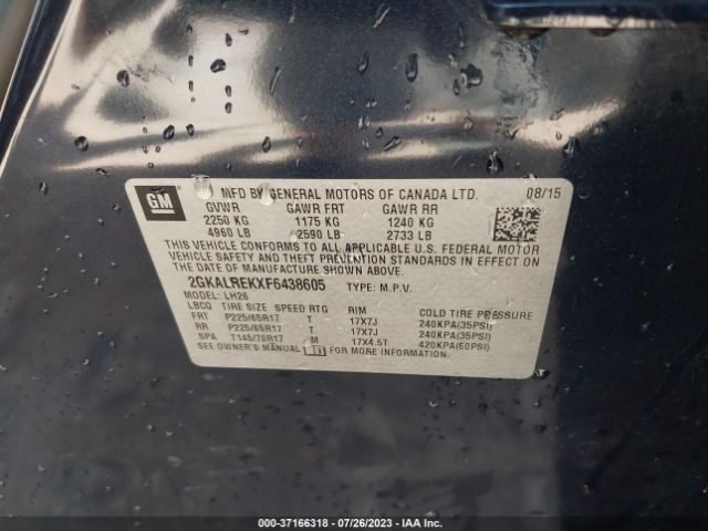 2GKALREKXF6438605 GMC Terrain Sle