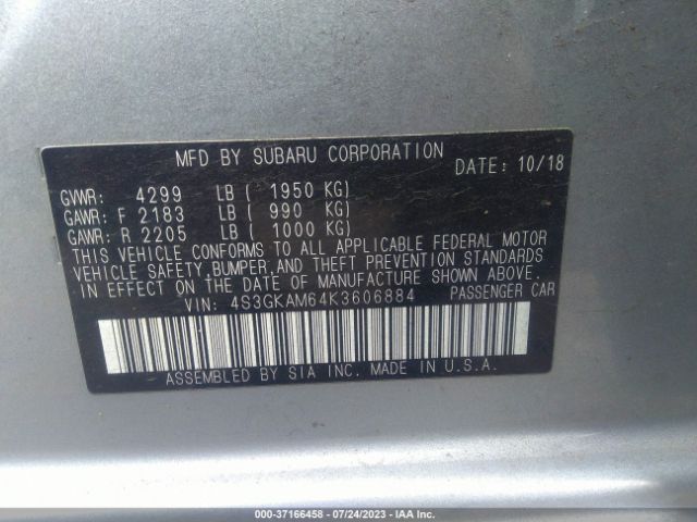 4S3GKAM64K3606884 Subaru Impreza Sport