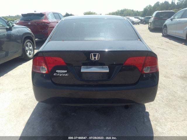 2007 HONDA CIVIC SDN LX VIN: JHMFA16587S004911