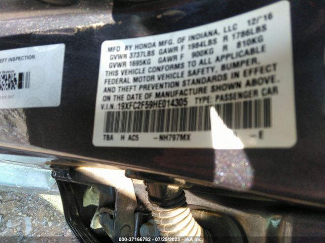19XFC2F59HE014305 Honda Civic Sedan Lx