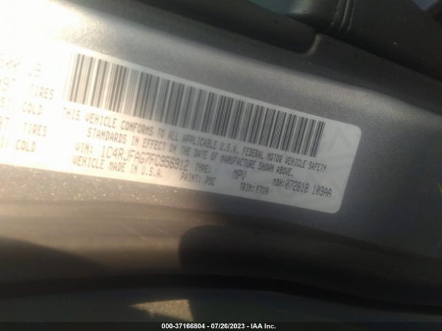 1C4RJFAG7FC956912 Jeep Grand Cherokee Laredo