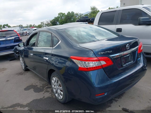 2013 NISSAN SENTRA SV VIN: 3N1AB7AP9DL690944