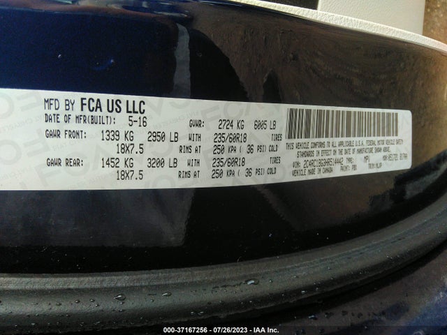 2C4RC1BG3HR514442 Chrysler Pacifica Touring-l