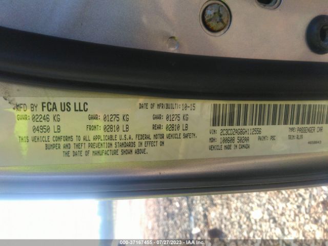 2C3CDZAG8GH112556 Dodge Challenger Sxt Plus