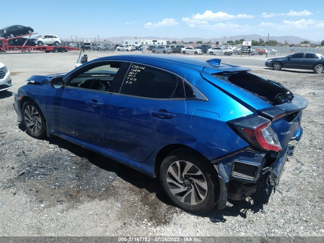 Honda Civic Hatchback Lx 2018 SHHFK7H2XJU427528 Image 3